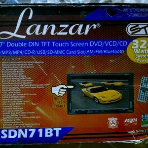 7" touch screen combo dvd,cd,etc player